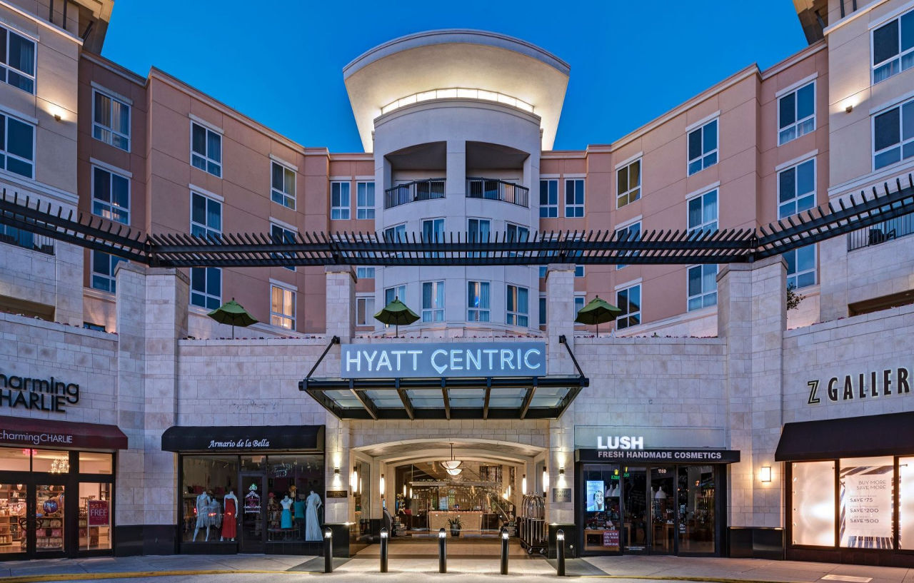 Hotel Hyatt Centric The Woodlands Exterior foto